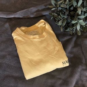 Magellan yellow short sleeve tee